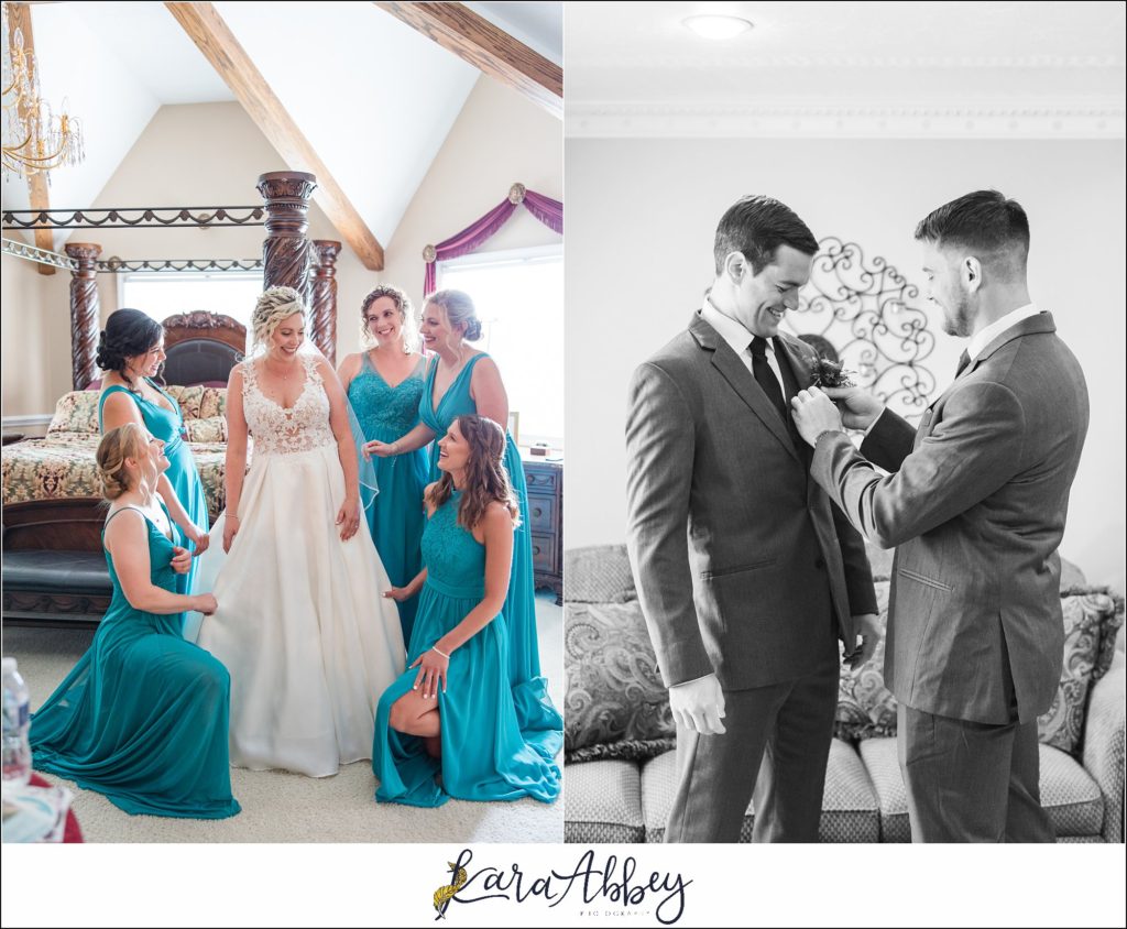 Elegant Summer Wedding at The Grand Estate at Hidden Acres in Freeport, PA