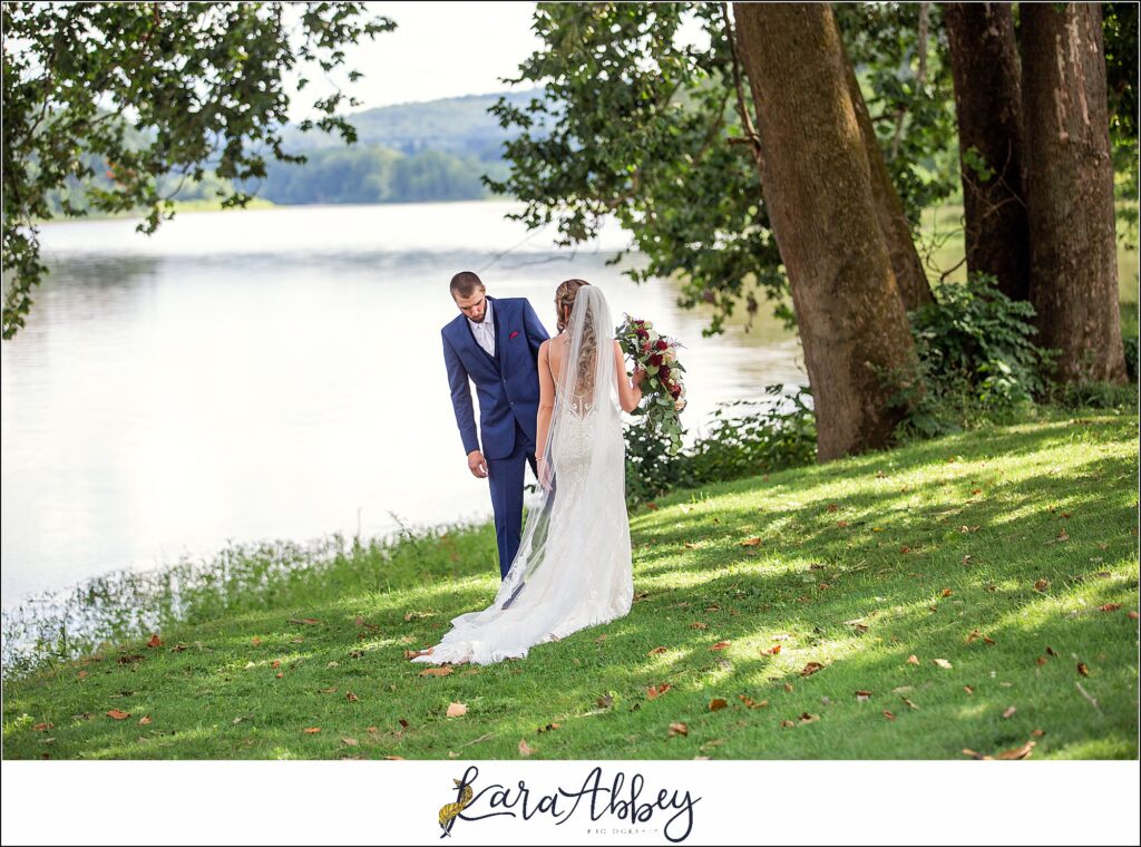 What Is A First Look by Irwin PA Wedding Photographer