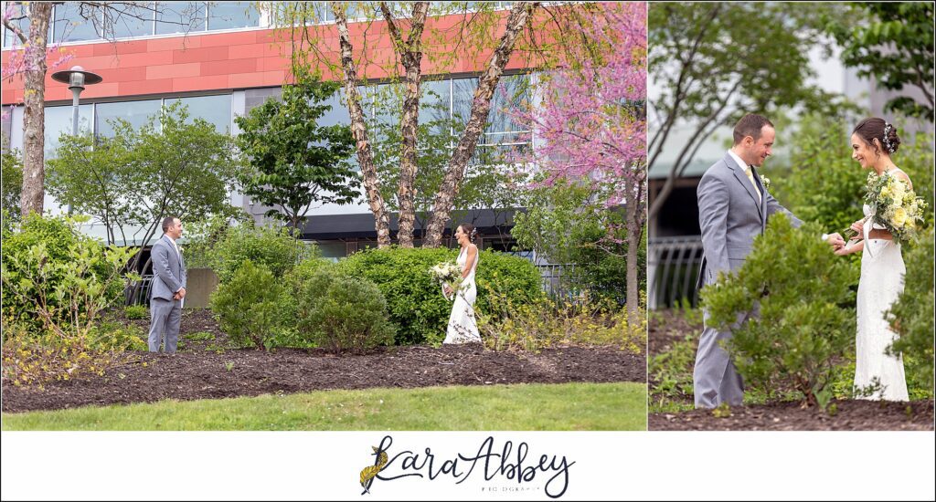 What Is A First Look by Irwin PA Wedding Photographer