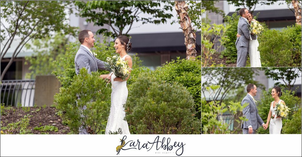 What Is A First Look by Irwin PA Wedding Photographer