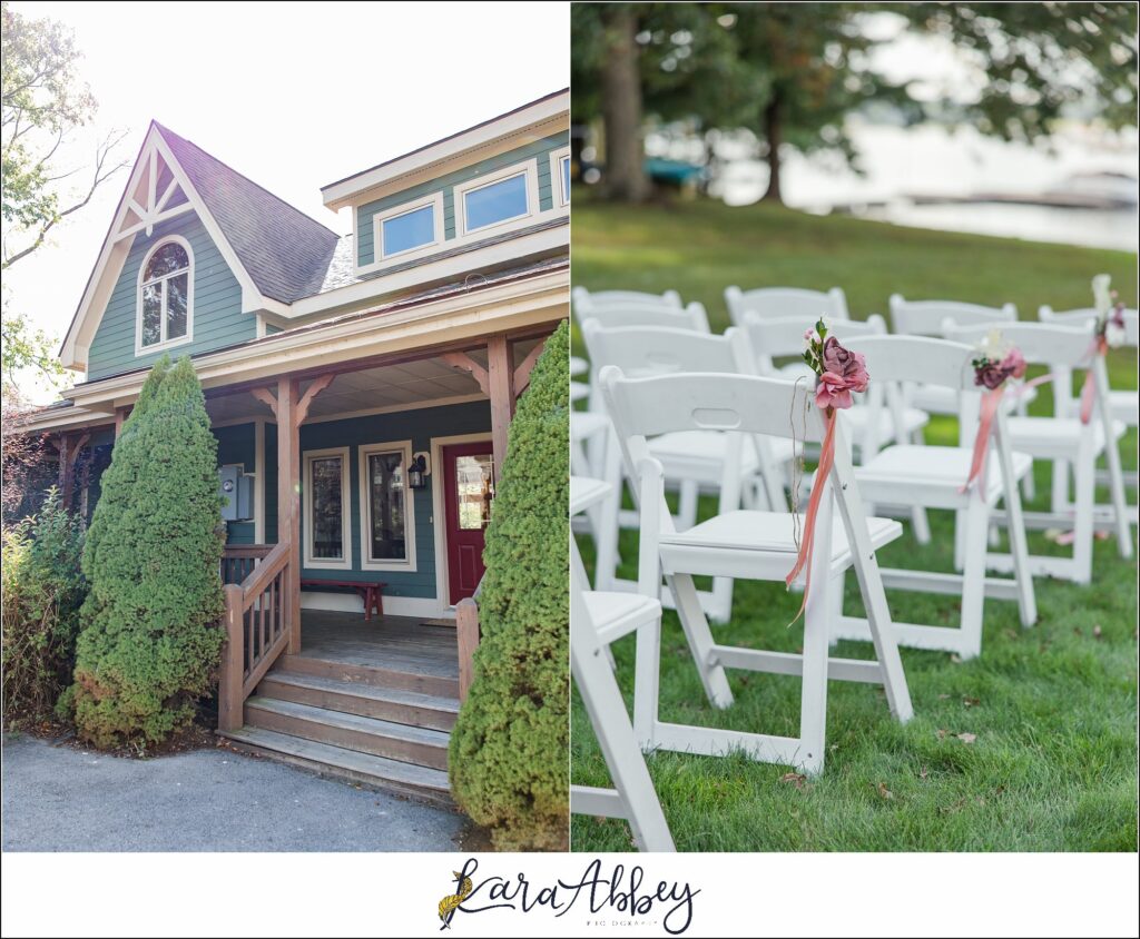 Small Outdoor Summer Wedding at Unforgettable Home at Deep Creek Lake, MD