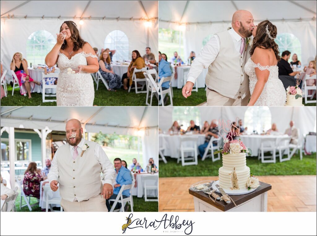 Small Outdoor Summer Wedding at Unforgettable Home at Deep Creek Lake, MD