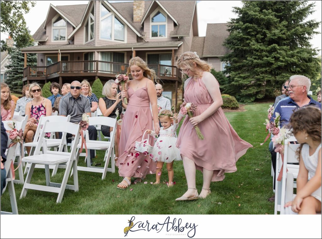 Small Outdoor Summer Wedding at Unforgettable Home at Deep Creek Lake, MD
