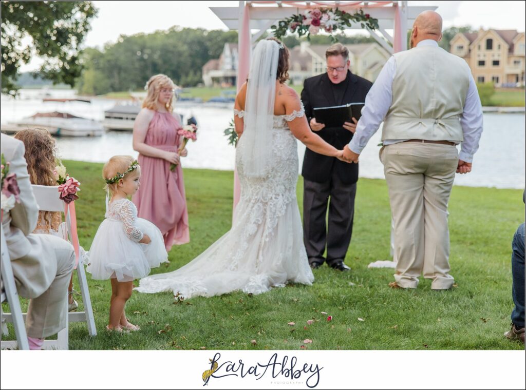 Small Outdoor Summer Wedding at Unforgettable Home at Deep Creek Lake, MD