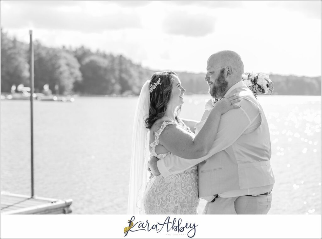 Small Outdoor Summer Wedding at Unforgettable Home at Deep Creek Lake, MD
