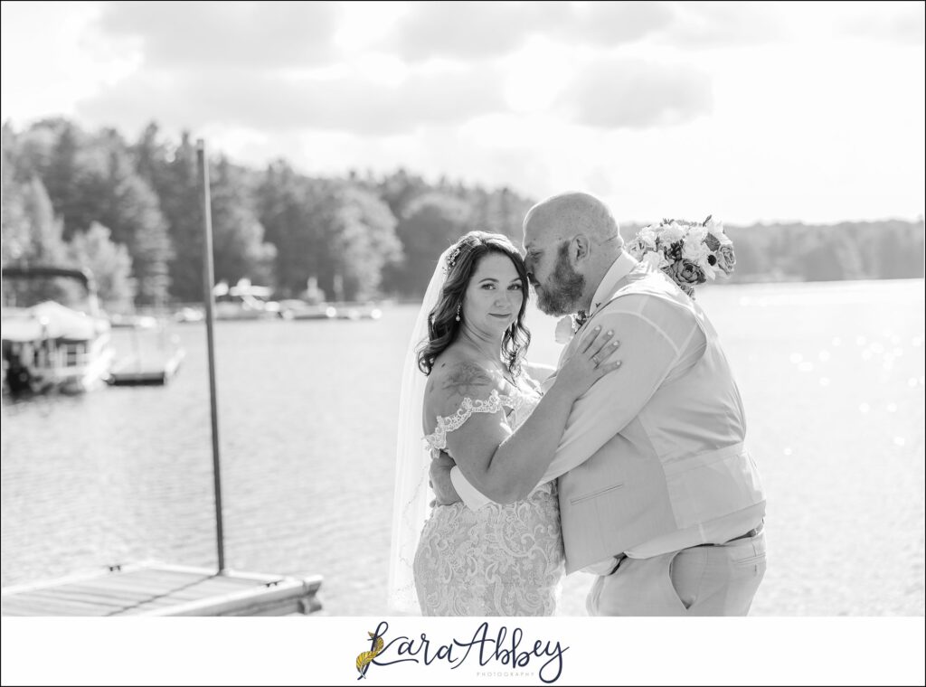 Small Outdoor Summer Wedding at Unforgettable Home at Deep Creek Lake, MD