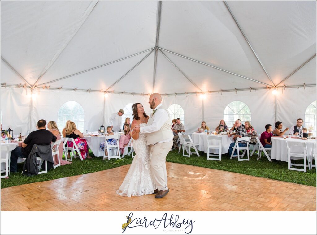 Small Outdoor Summer Wedding at Unforgettable Home at Deep Creek Lake, MD