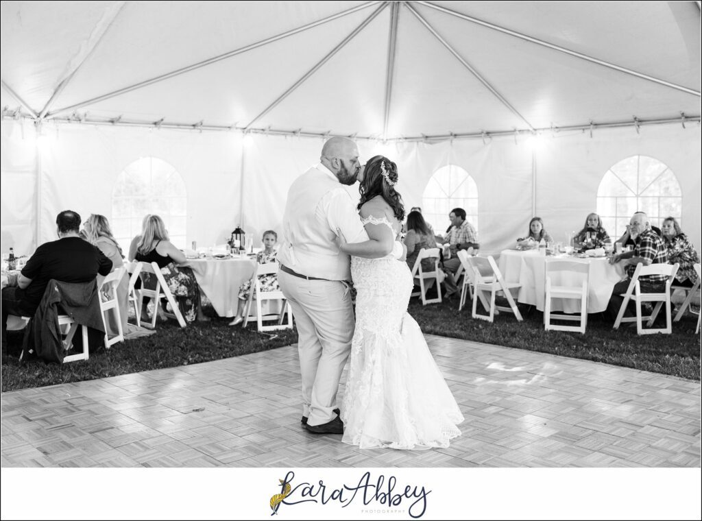 Small Outdoor Summer Wedding at Unforgettable Home at Deep Creek Lake, MD