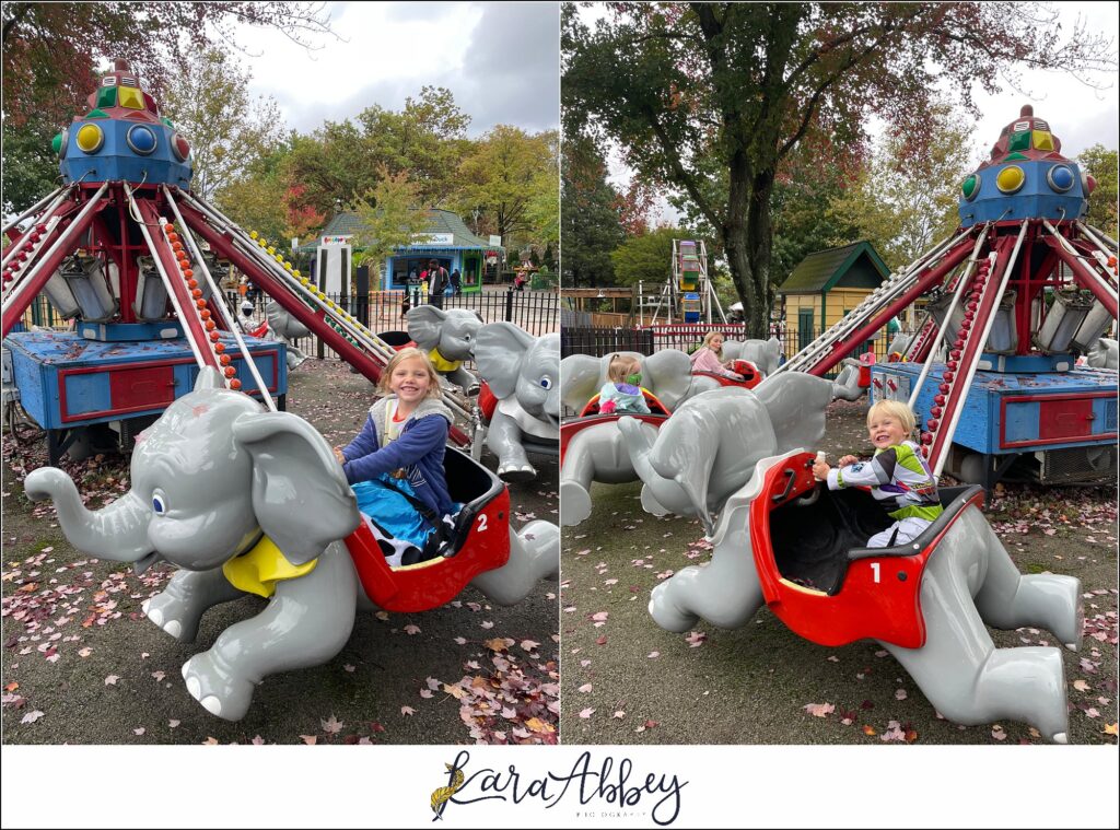 Our Visit to Kennywood Park's Phantom Fall Fest | The Adventuring Abbeys Vlog