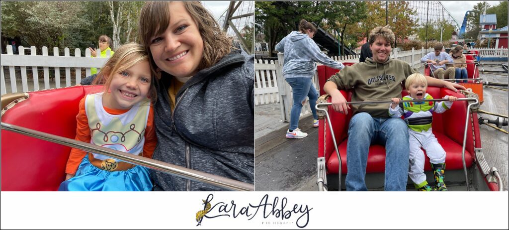 Our Visit to Kennywood Park's Phantom Fall Fest | The Adventuring Abbeys Vlog