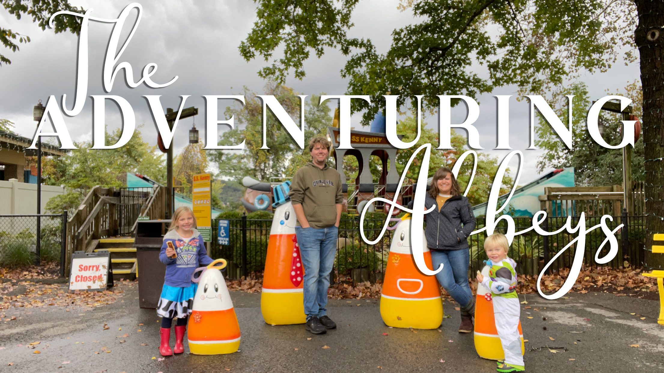 Our Visit to Kennywood Park's Phantom Fall Fest | The Adventuring Abbeys Vlog