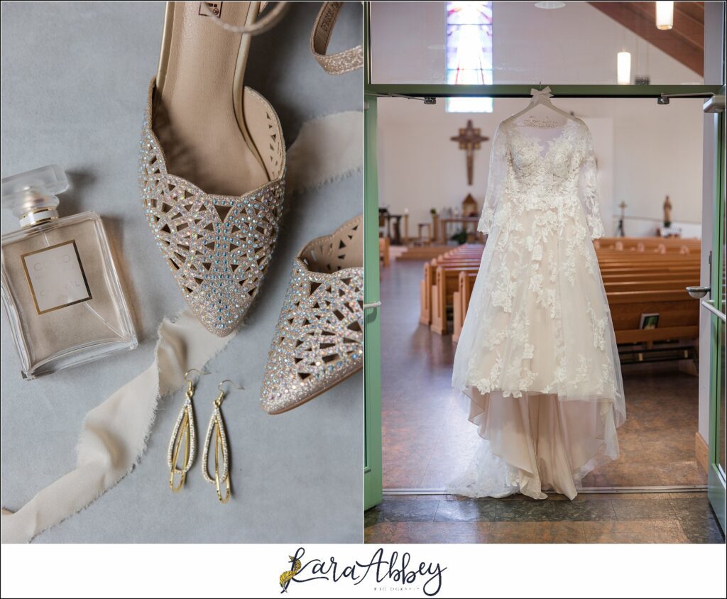 Fall Wedding at Saint Angela Merici Parish in White Oak, PA