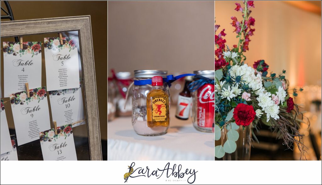 Fall Wedding Reception at Stratigos Stratigos Banquet Centre in North Huntingdon, PA