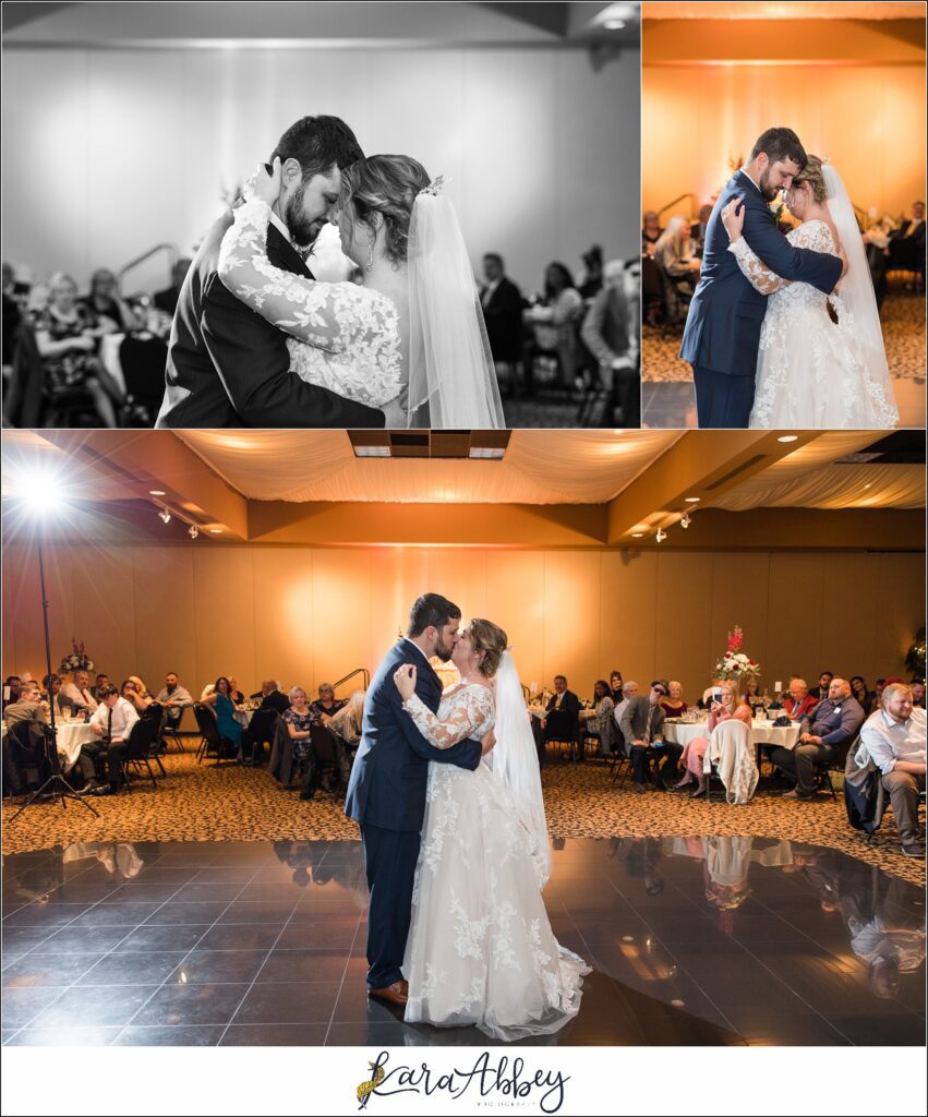Fall Wedding Reception at Stratigos Stratigos Banquet Centre in North Huntingdon, PA