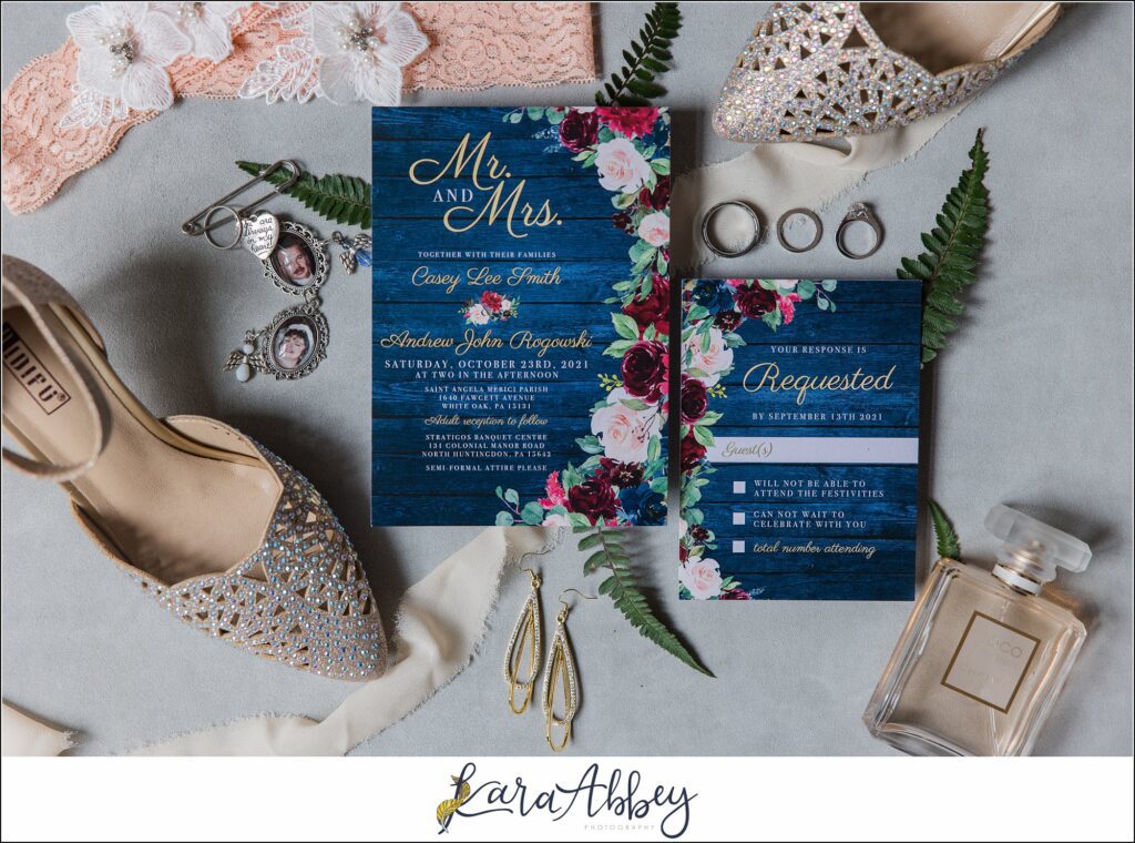 Fall Wedding at Saint Angela Merici Parish in White Oak, PA