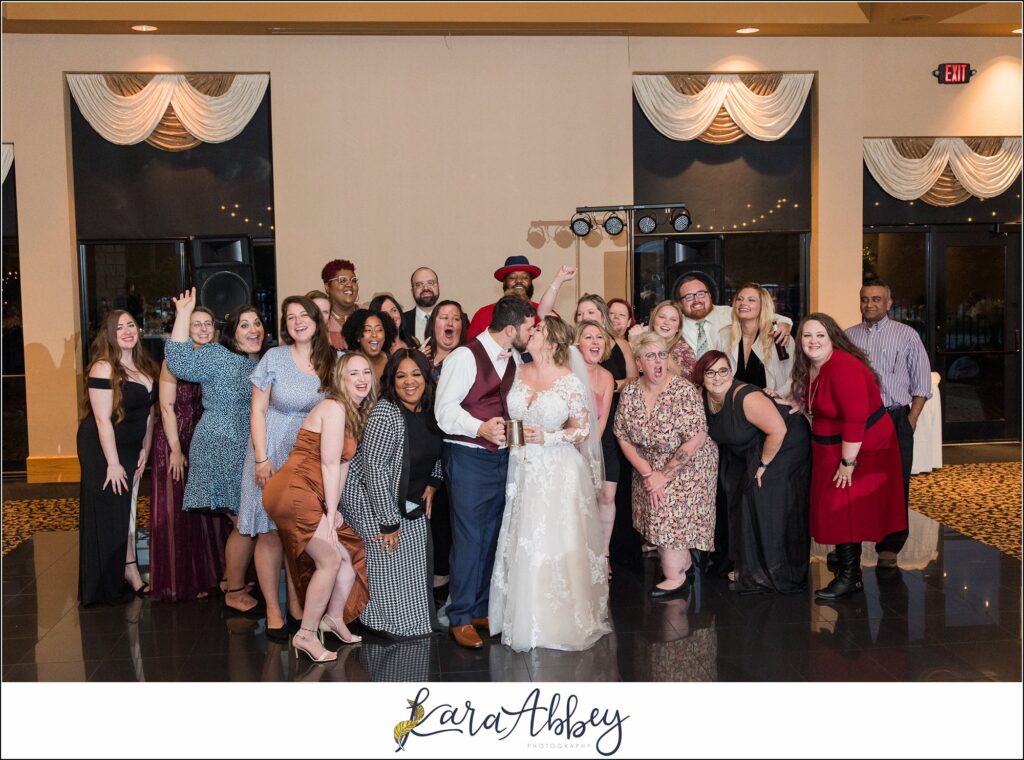 Fall Wedding Reception at Stratigos Stratigos Banquet Centre in North Huntingdon, PA