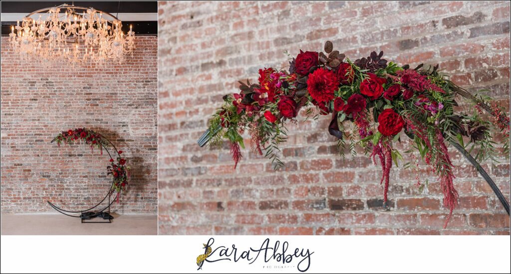 Goth Glam Halloween Wedding at J Verno Studios Pittsburgh PA
