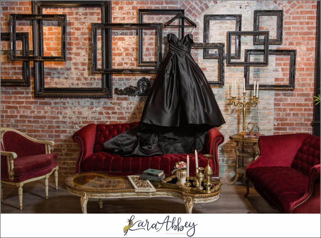 Goth Glam Halloween Wedding at J Verno Studios Pittsburgh PA