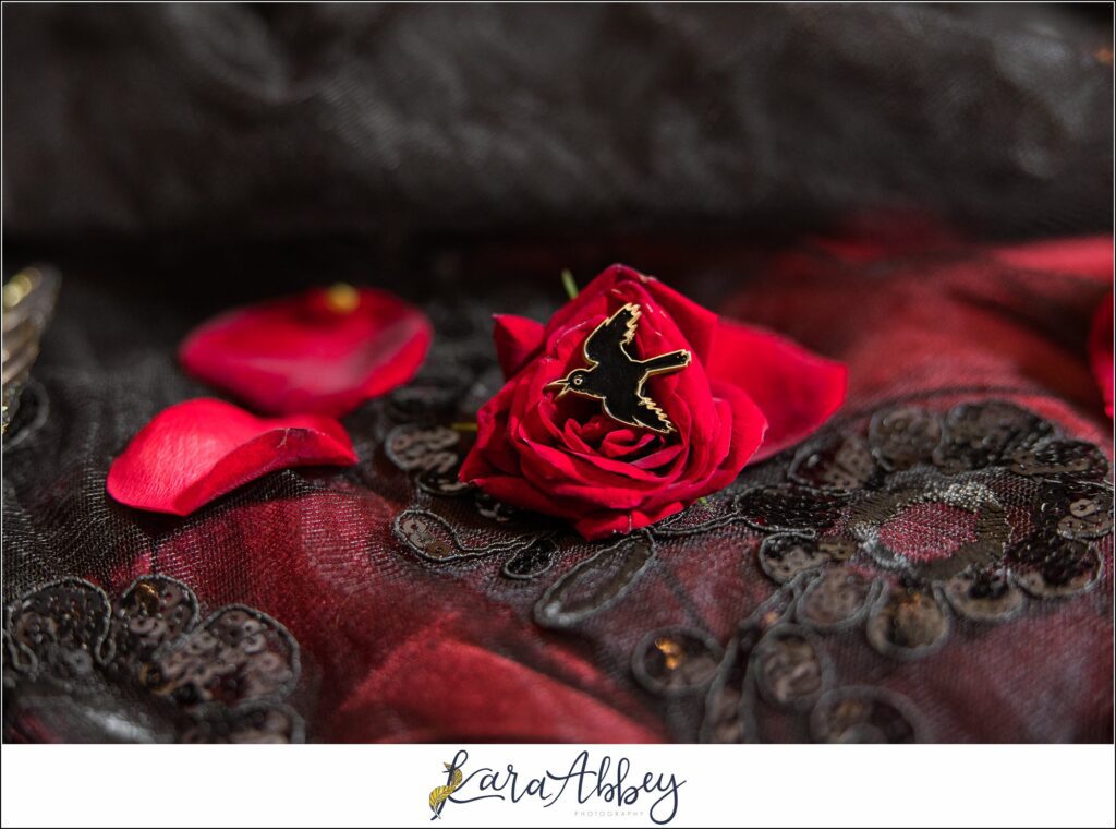 Goth Glam Halloween Wedding at J Verno Studios Pittsburgh PA
