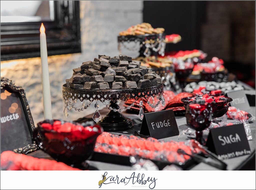 Goth Glam Halloween Wedding at J Verno Studios Pittsburgh PA