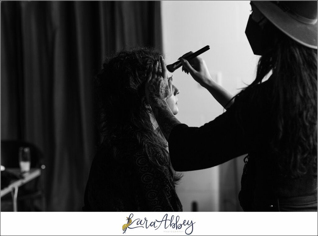 Goth Glam Halloween Wedding at J Verno Studios Pittsburgh PA