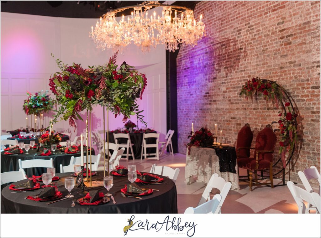Goth Glam Halloween Wedding at J Verno Studios Pittsburgh PA