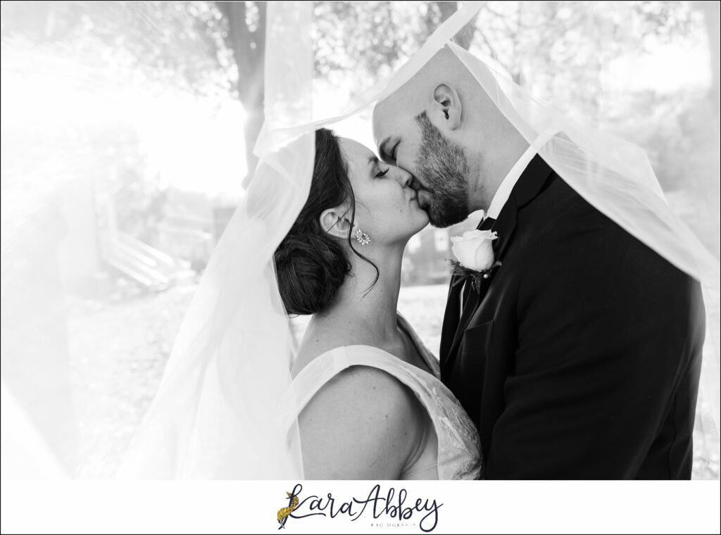 Classic Fall Wedding Portraits along Main Street in Downtown Irwin, PA