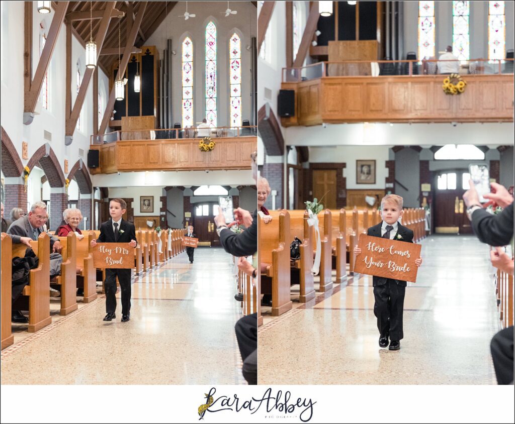 Classic Fall Wedding at Immaculate Conception Church in Irwin, PA