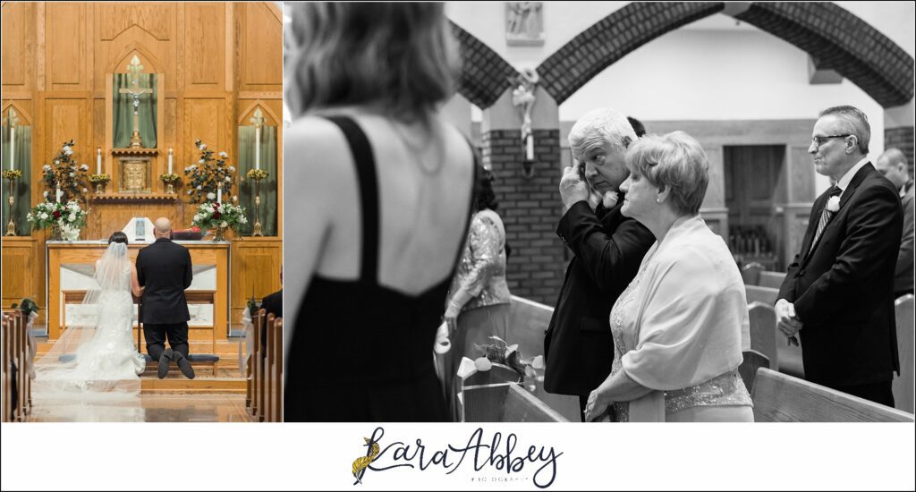 Classic Fall Wedding at Immaculate Conception Church in Irwin, PA