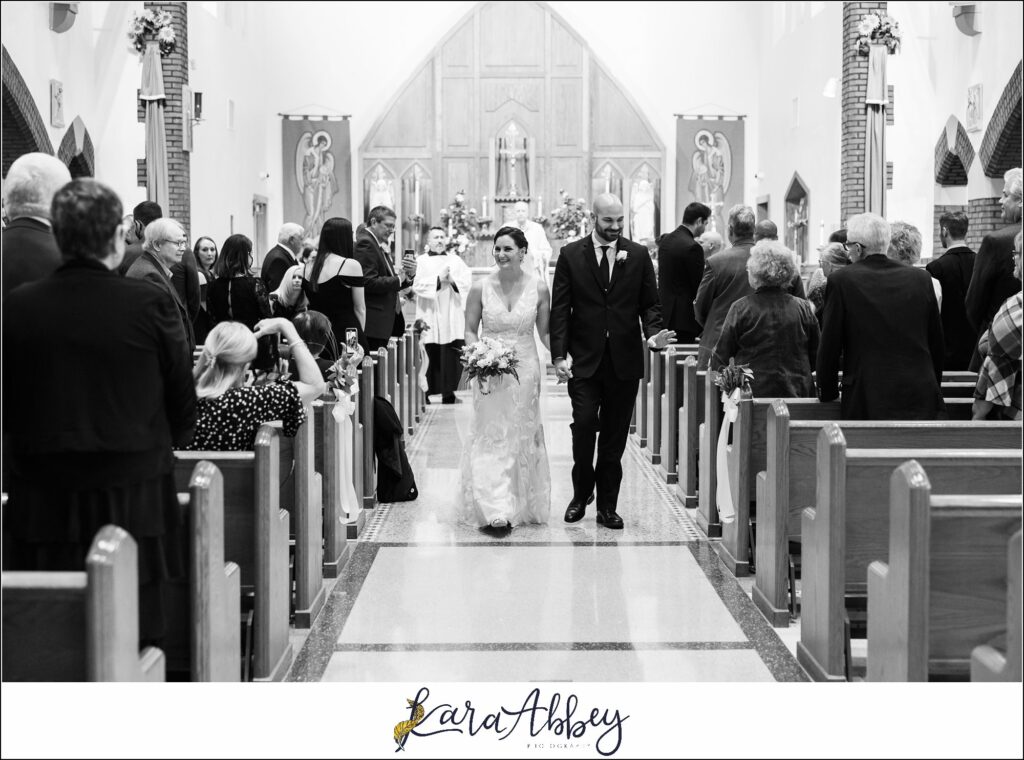 Classic Fall Wedding at Immaculate Conception Church in Irwin, PA