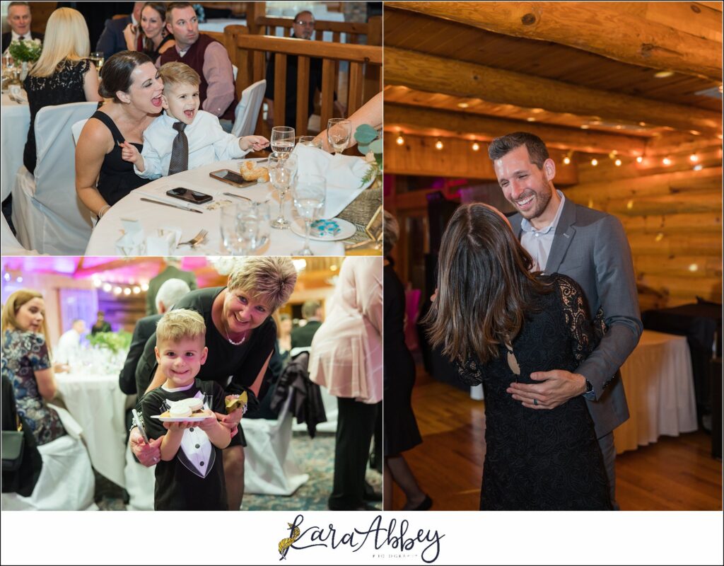Classic Fall Wedding Reception at Moments Rental Hall in Irwin, PA