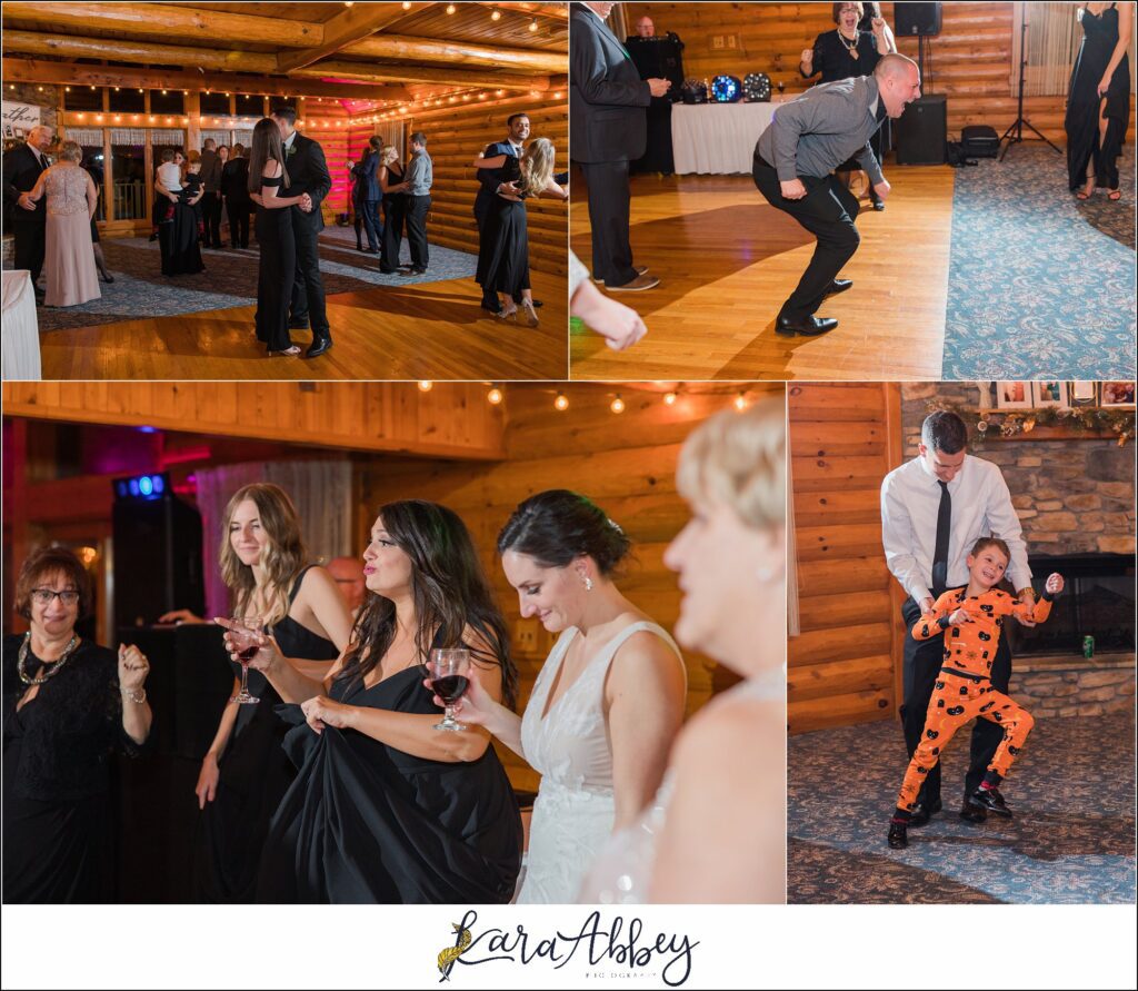 Classic Fall Wedding Reception at Moments Rental Hall in Irwin, PA