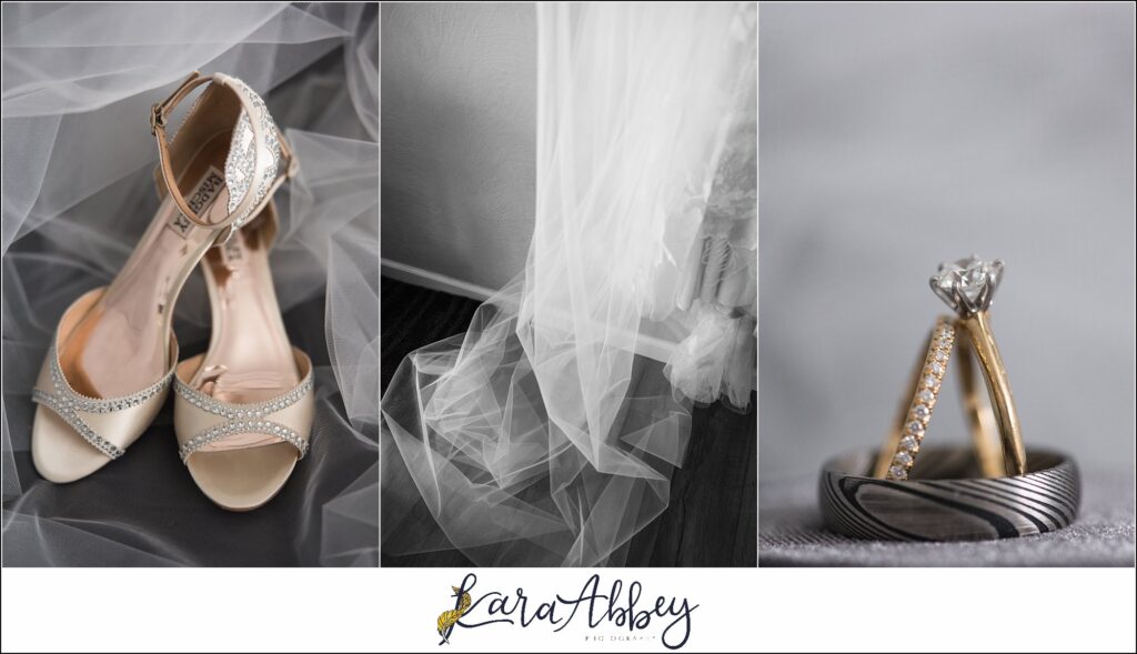 Classic Fall Wedding in Irwin, PA Details & Getting Ready
