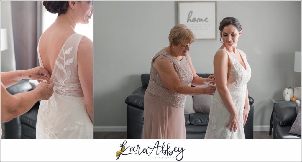 Classic Fall Wedding in Irwin, PA Details & Getting Ready