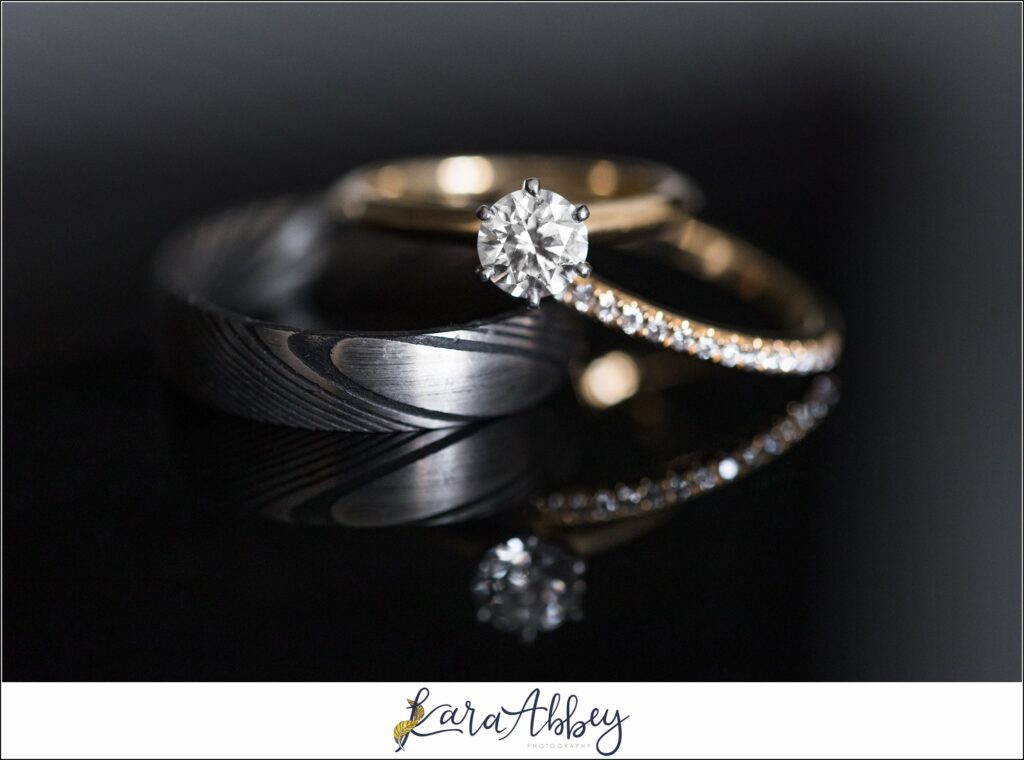 Classic Fall Wedding in Irwin, PA Details & Getting Ready