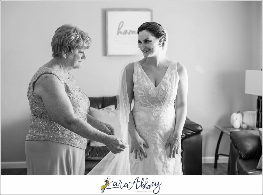 Classic Fall Wedding in Irwin, PA Details & Getting Ready