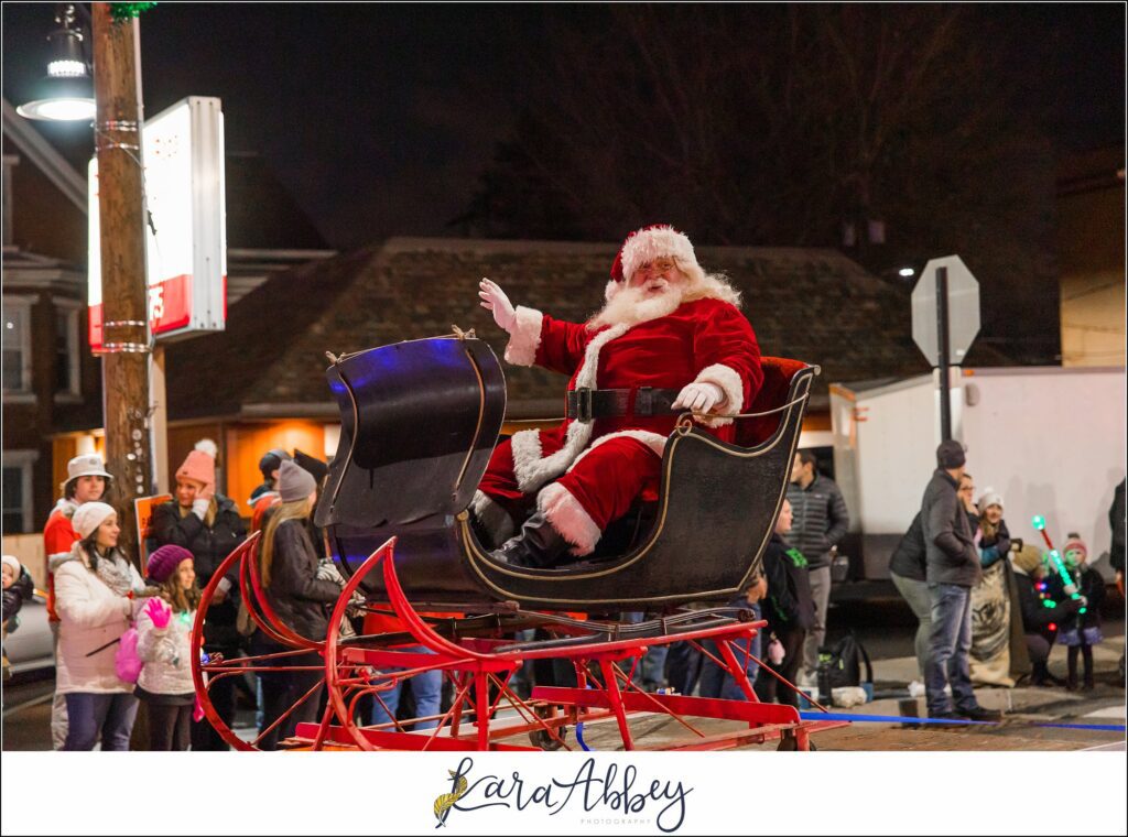 Light Up Norwin Irwin PA Christmas Parade Santa