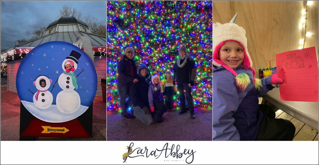 Kennywood Holiday Lights The Adventuring Abbeys 2021