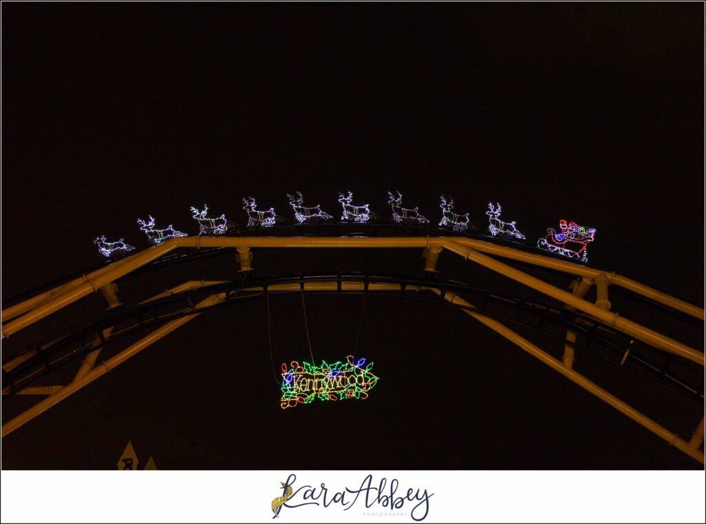 Kennywood Holiday Lights The Adventuring Abbeys 2021