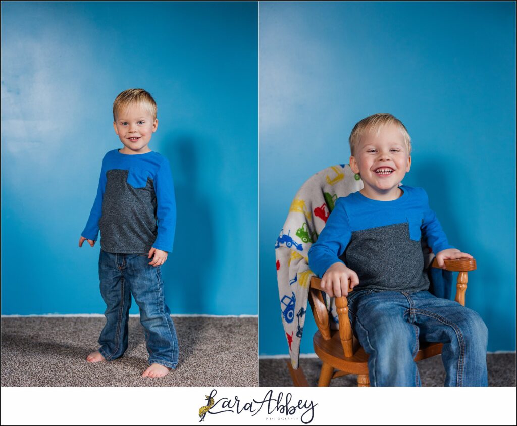 Happy Birthday Leander 3 Year Old In Home Portraits Irwin PA