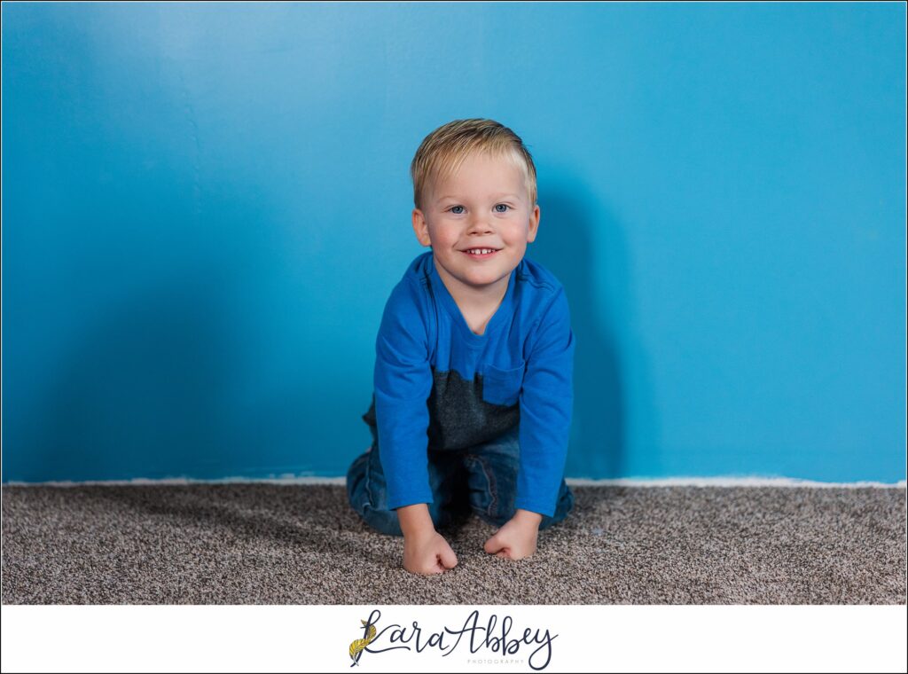Happy Birthday Leander 3 Year Old In Home Portraits Irwin PA