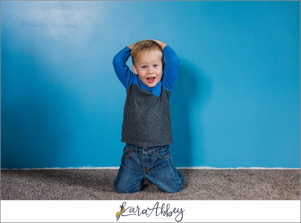Happy Birthday Leander 3 Year Old In Home Portraits Irwin PA