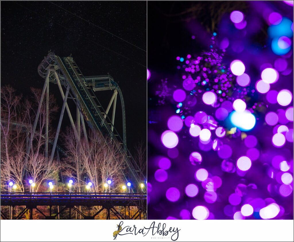 Christmas Town at Busch Gardens Williamsburg Adventuring Abbeys Family Vlog