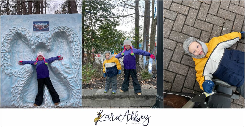 Winterfest at Kings Dominion Adventuring Abbeys Family Vlog