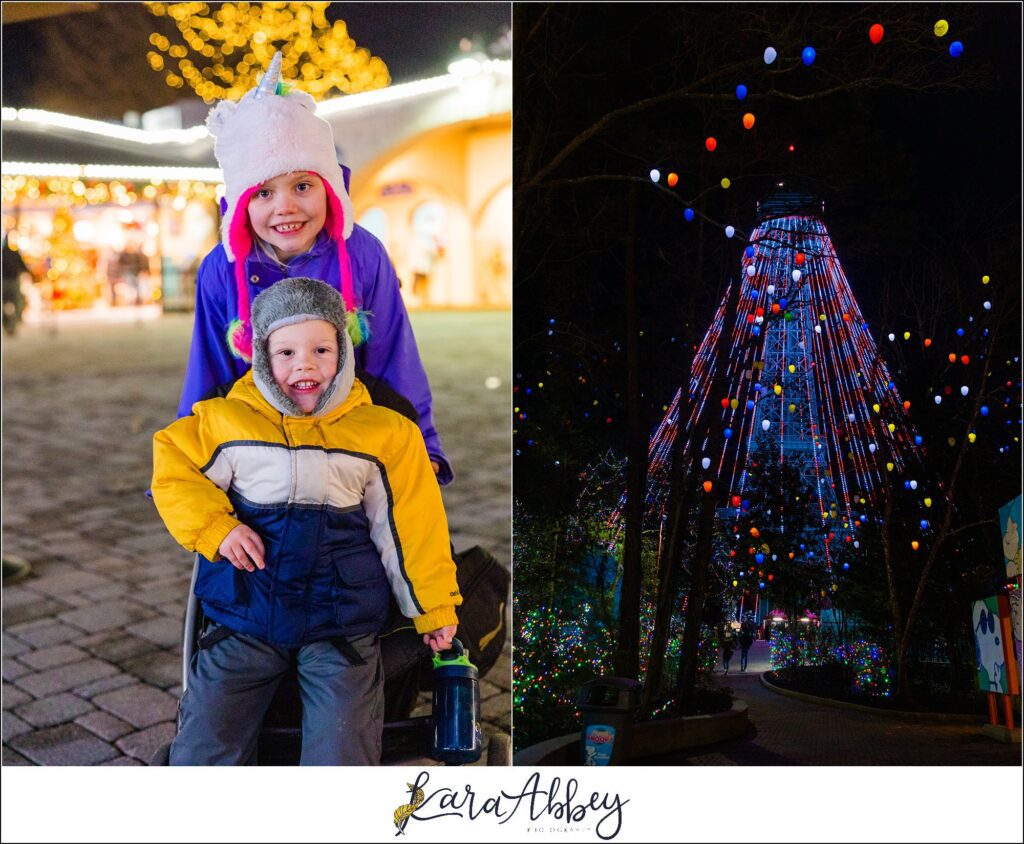 Winterfest at Kings Dominion Adventuring Abbeys Family Vlog