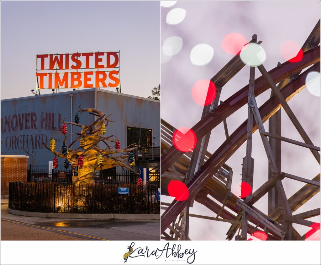 Winterfest at Kings Dominion Adventuring Abbeys Family Vlog