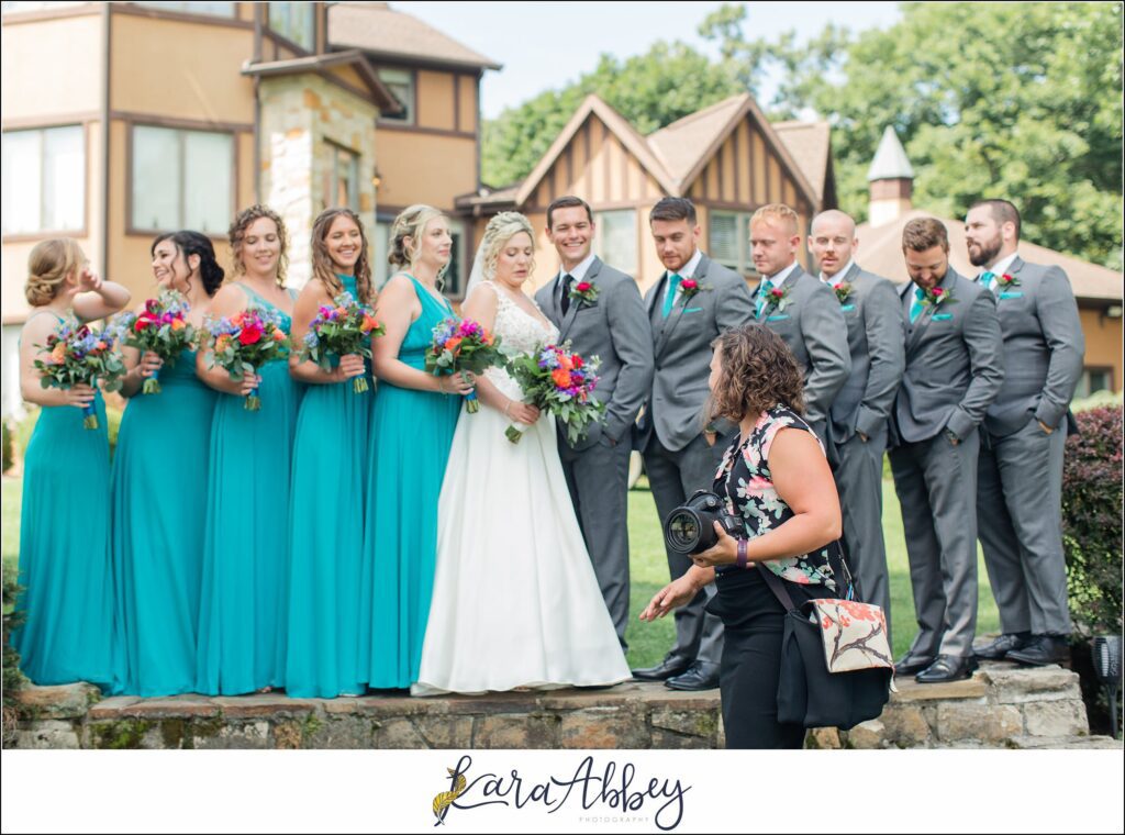 Irwin PA Wedding Photographer Working Behind The Scenes in 2021