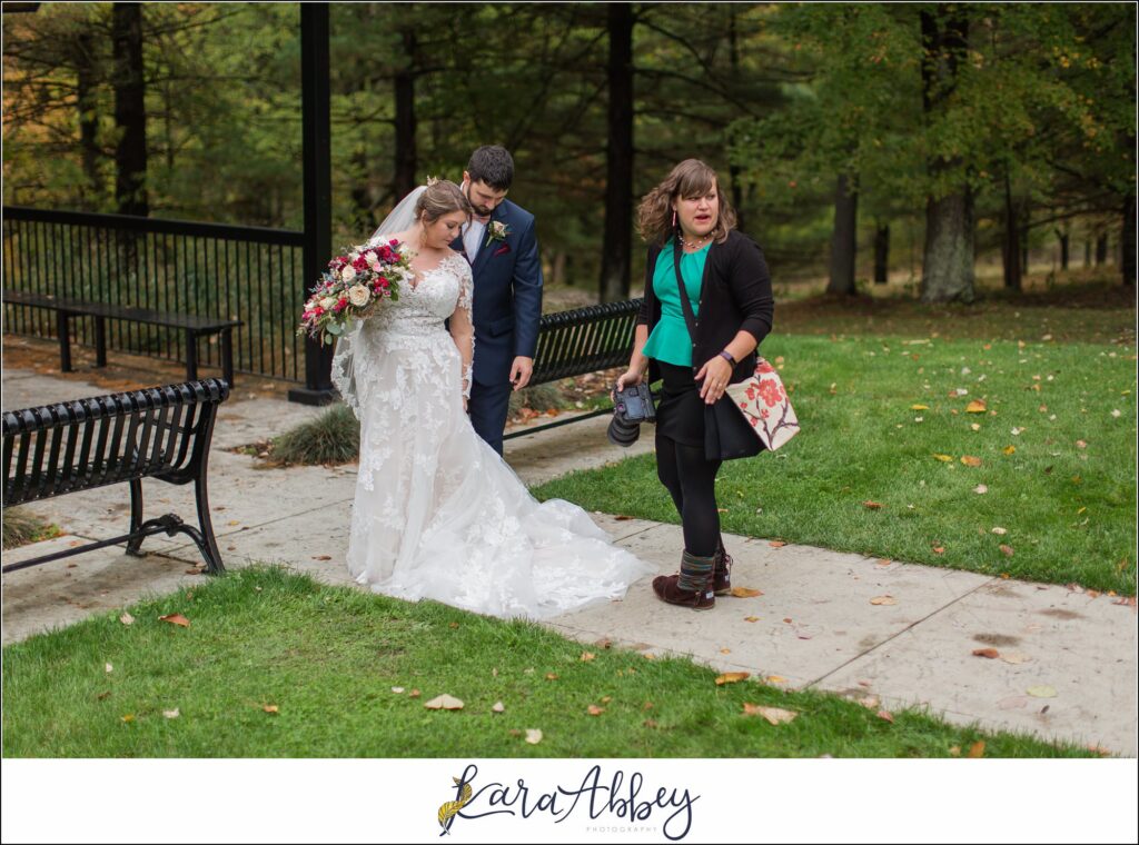 Irwin PA Wedding Photographer Working Behind The Scenes in 2021