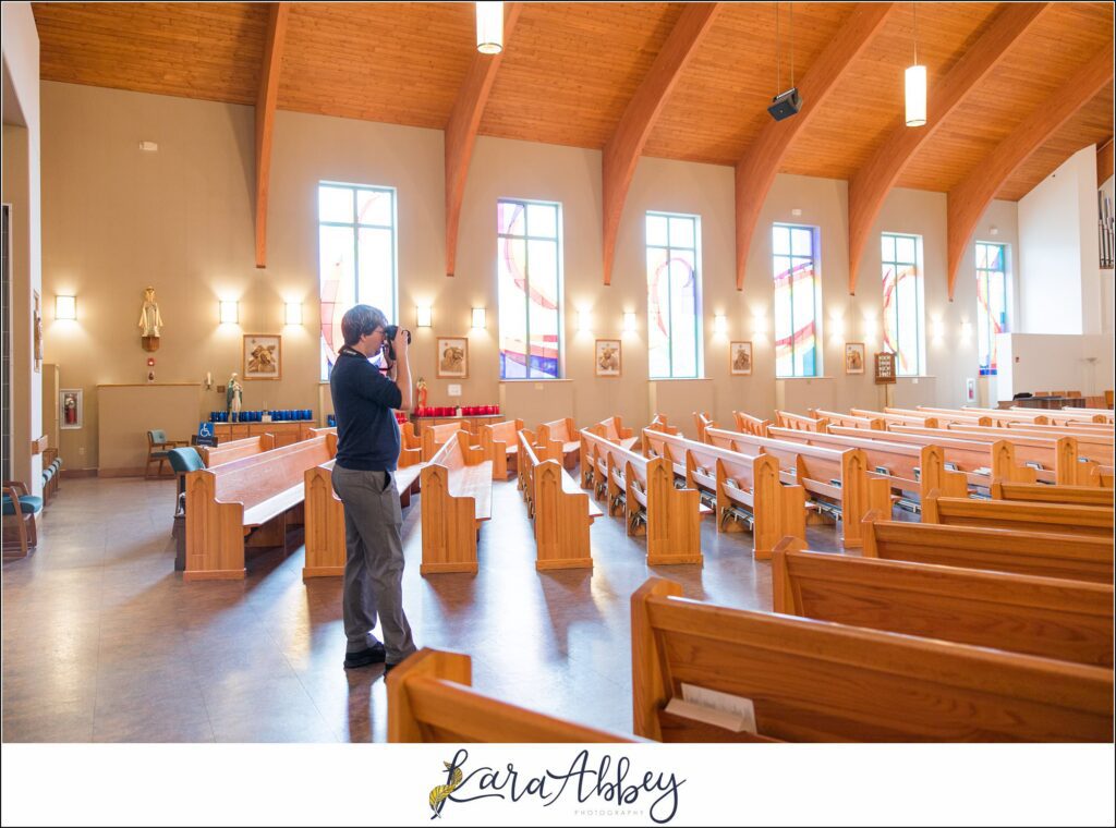 Irwin PA Wedding Photographer Working Behind The Scenes in 2021