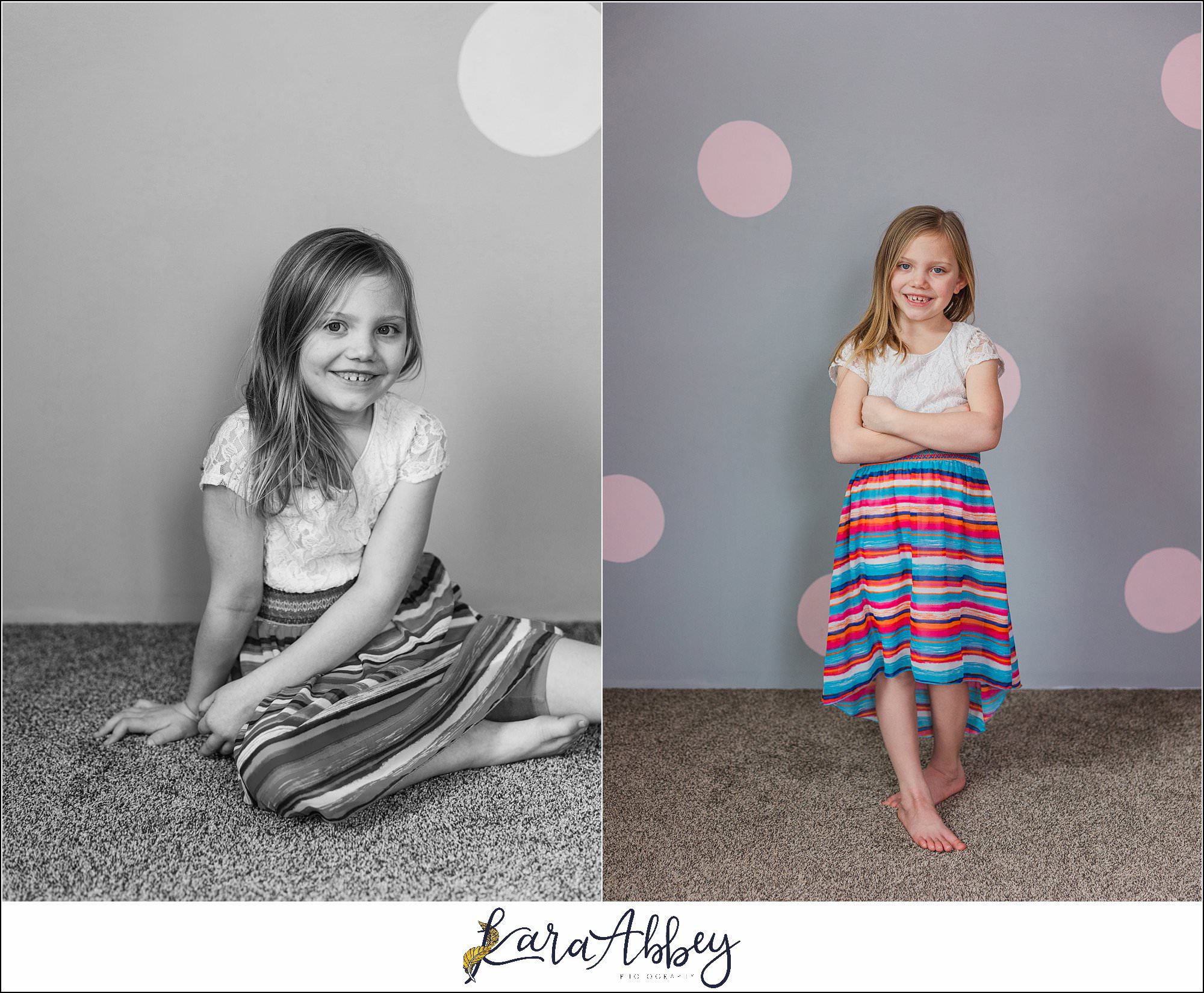 Braelynn Fiona 7th Birthday Portraits in Irwin PA